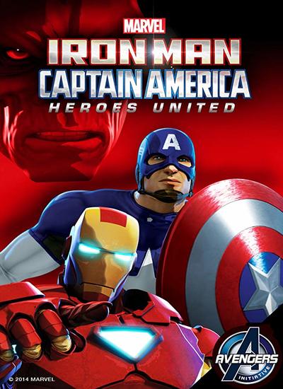 دانلود انیمیشن مرد آهنی و کاپیتان آمریکایی 2014 دوبله فارسی 