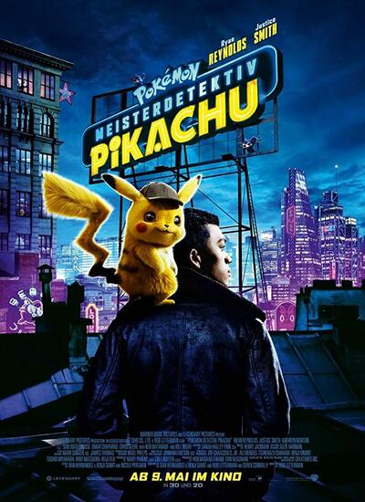 دانلود فیلم پوکمون کارآگاه پیکاچو 2019 Pokemon Detective Pikachu