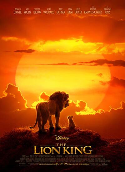 دانلود انیمیشن شیر شاه 2019 The Lion King