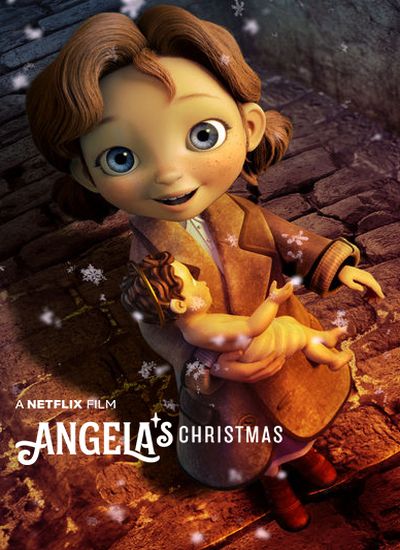 دانلود انیمیشن کریسمس آنجلا 2017 دوبله فارسی Angelas Christmas