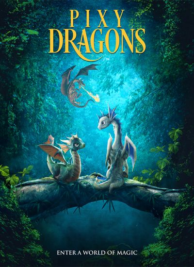 دانلود انیمیشن اژدها های بازیگوش 2019 Pixy Dragons