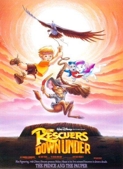 The Rescuers Down Under 1990 